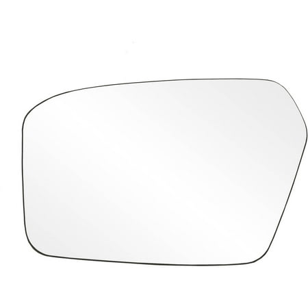 13 Fusion - 88207 - Fit System Driver Side Non-heated Mirror Glass w/ backing plate, Ford Fusion, Mercury Milan 06-10, 4 13/ 16