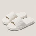 thumbnail image 1 of Zapatillas de hombre de talla grande 48 49, suela blanda de EVA, zapatilla de casa para mujer, sandalias de playa de verano para parejas, chanclas informales, zapatos deslizantes para el baño, 1 of 7