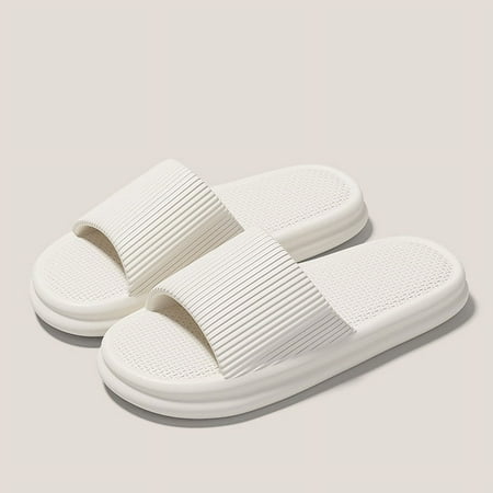 

New Big Size 48 49 Home Slippers Women Men Summer Sandals Soft EVA Slides Beach Flip Flops Couples Bathroom Non-slip Shoes TUOXIE