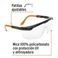 thumbnail image 2 of Lentes de Seguridad Truper Transparentes y Ajustables, 2 of 3