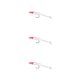thumbnail image 2 of Eigraketly Señuelos de Pesca de 6 piezas, accesorios de pesca exquisitos, cebo de simulación profesional, herramientas de anzuelo, accesorio para Type1 NO1 Eigraketly CBP028656, 2 of 6