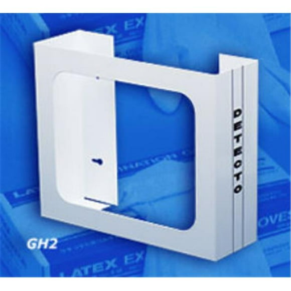 Cardinal Scale-Detecto GH2 10 in. X 12 in. X 4 in. Glove Box Holder All Steel Construction Holds Two Boxes