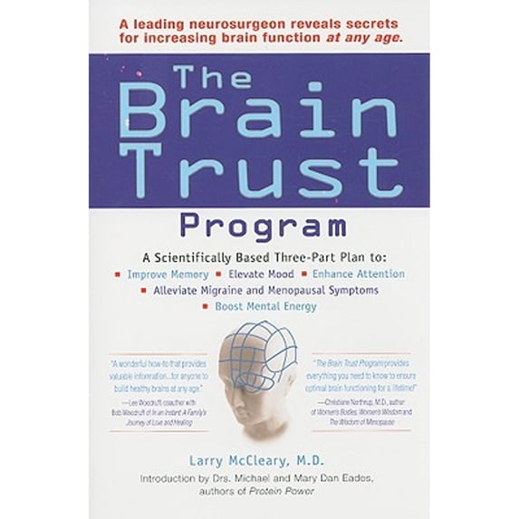 Pre-Owned The Brain Trust Program: A Scientifically Based Three-Part Plan to Improve Memory, Elevate Mood, EnhanceAttention, Alleviate Migraine and Menopausal ... (Paperback) 0399534547 9780399534546