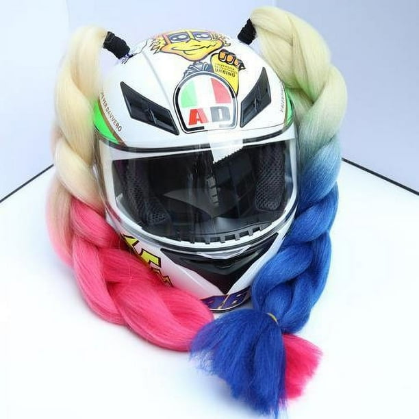 Trenzas Para Casco De Moto Mujer Trenzas Para Casco Moto Gradiente