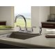 Moen Banbury Chrome Two-Handle High Arc Kitchen Faucet with Side ...