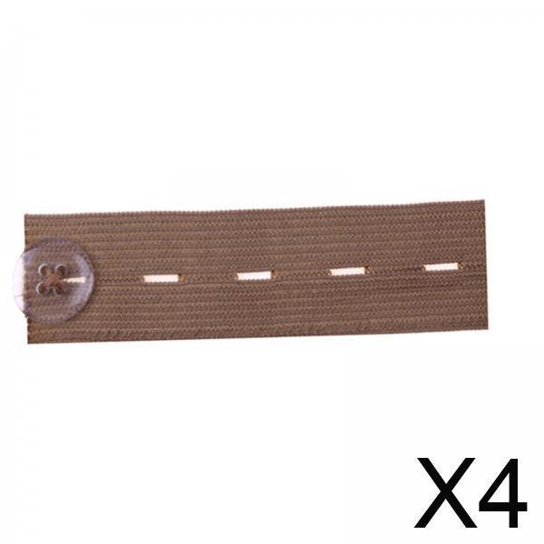 Extensor de cintura,Botón extensor de cintura para pantalones elásticos,Extensor de cintura ajustable para hombres y mujeres,Extensor invisible sin costuras para botones de