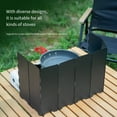 thumbnail image 5 of Foldable Camping Windshield - 10-Panel Outdoor Wind Barrier, 5 of 7