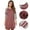 M.Rose, variant on URMAGIC Women's Cotton Nightshirt Short Sleeve Nightgown Pajama Dress Sleepwear