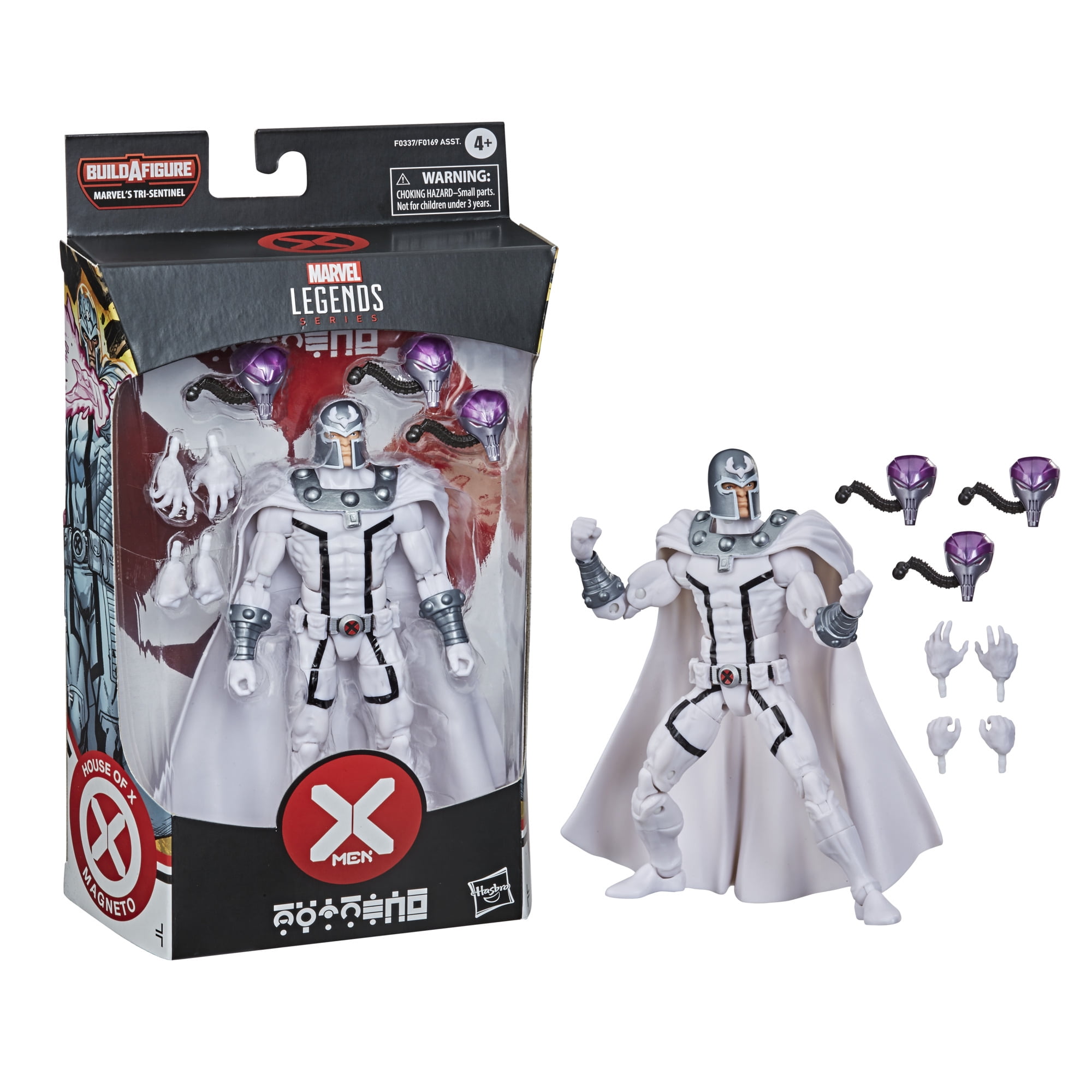 Hasbro Marvel Legends Series Magneto 6-Inch-Scale Action Figure, 2 Accessories