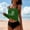 Green, variant on Tankini Swimsuits for Women 2026, Two Piece Tummy Control Bathing Suit