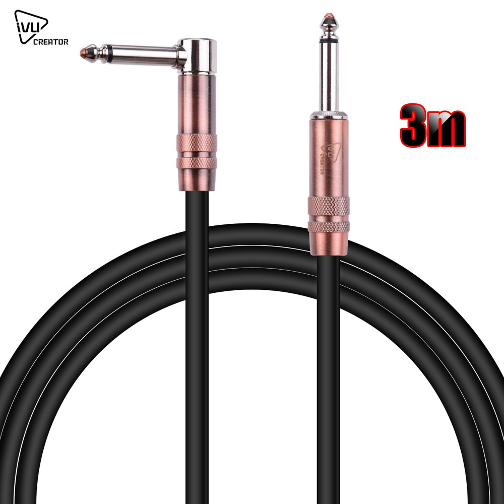 IVU Creator Studio Cable / 9.8ft Musical Instrument Cord Professinal Guitar Cables with Straight