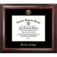 thumbnail image 1 of Cadre de Diplôme en Relief en Or du Boston College, 1 of 1