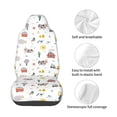 thumbnail image 4 of Wukai Farm Animals Full Set Car Seat Covers with Soft Padding Universal Auto Front Seats Protector and Cushion Mat, 4 of 5