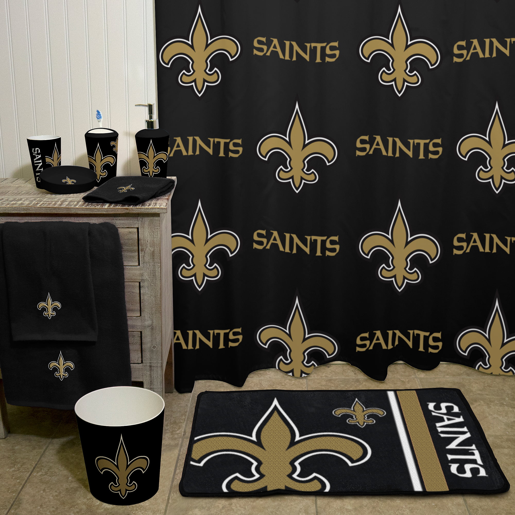 NFL New Orleans Saints Shower Curtain 