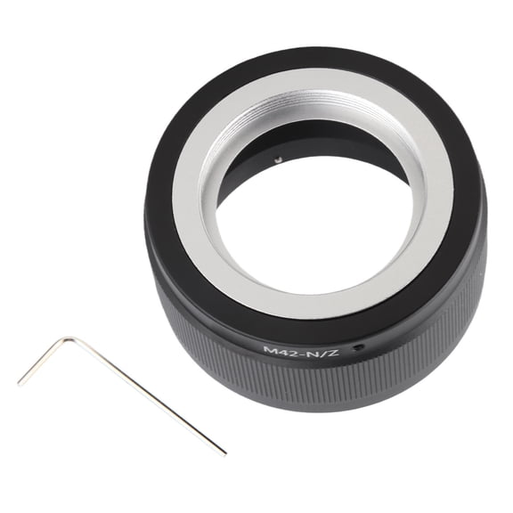 Riousery Aluminum Alloy M42 Lens Mount Adapter Ring for Z Mount Series Full Frame Cameras, 3.15 inches / 8 cm