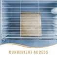 thumbnail image 2 of Shisuyan Chest Freezer Organizer: Freezer Organization Divider Metal Wire Partition Container Storage Basket For Food Categorization, 2 of 8