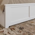 thumbnail image 5 of AFI Madison King Wood Platform Bed with Matching Footboard and Storage Drawers, White, 5 of 21