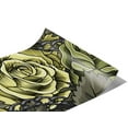 thumbnail image 2 of Rwraps Classic Floral Green Chain Gloss Vinyl Film Wrap 59in x 2ft Vinyl Vehicle Car Film Sheet Roll, 2 of 9
