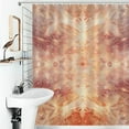 thumbnail image 3 of Kaleidoscope Mandala Colorful Floral Boho Shower Curtain Modern Home Bathroom Bathtub Decor Waterproof Fabric with 12PCS Hooks, 3 of 6