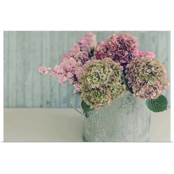 Great BIG Canvas | Rolled Sarah Gardner Poster Print entitled Blossoming Water Can