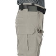 thumbnail image 4 of SOOMLON Cargo Work Pants for Men Big and Tall Cropped Pants Button Waterproof Pants Work Travel Outdoor Sport Gym Pants, 4 of 6