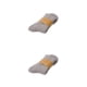 thumbnail image 1 of Minnieouse Calcetines de invierno para hombre, gruesos, cálidos, suaves, cómodos, de Color sólido, medias medias, reutilizables, suministros de gris claro 2Conjunto, 1 of 6