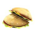 thumbnail image 6 of Art Creativity Funny Pizza Hamburger Hat Fun Halloween Costume Accessory Pizza Hamburger Party Supplies Decorations Crazy Silly Hat, 6 of 8