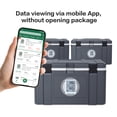 thumbnail image 4 of Zootealy Wireless Temperature Humidity Logger with App Connectivity and Remote Monitoring - BlueTag TH20 for Medical Storage, Cold Chain Logistics, and More, 4 of 7