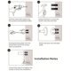 thumbnail image 5 of Portarrollos de papel higiénico Portarrollos de montaje en pared vertical u horizontalmente negro, 5 of 6