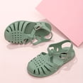 thumbnail image 4 of Girls Sandals 2023 New Non Slip Outdoor Closed Toe Beach Shoes For Toddler Kids Children, Spring And Summer, 4 of 5