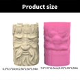 thumbnail image 3 of Succulent Vase Moulds Flowerpot Mold Tree Stump Elder Shape Plant Pots Mold Pen Storage Holder Moulds for Crafting, 3 of 5
