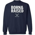 thumbnail image 1 of Wrigley Field 'Born &amp; Raised' Crewneck Sweatshirt, 1 of 3