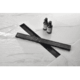thumbnail image 4 of CoSoTower Linear Shower Drain with Removable Quadrato Pattern Grate, 304 Stainless Shower Drain Included Hair Strainer And Leveling Feet, 4 of 9
