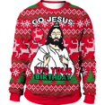 thumbnail image 1 of Nueva sudadera navideña para hombre, ropa gráfica de Papá Noel, camisetas de manga larga de gran tamaño, Jersey Universal de moda para hombre/mujer, 1 of 4
