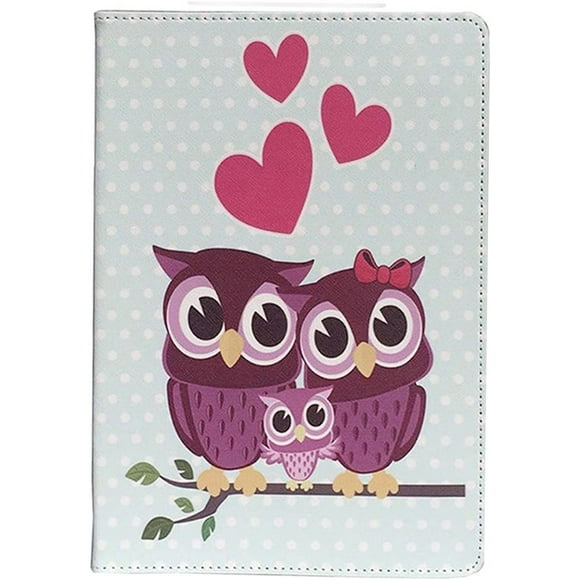 Universal Case for 10" 10.1" inch Tablet, PU Leather Folio Protective Cover with Multi-Angle Stand Feature Case