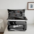 thumbnail image 3 of Basketball Bedding Set King Sports Comforter Sets for Boys Grey Black Basketball Comforter Sets Basketball Bedding for Boys Kids Bedroom Decor,Ball Game Down Comforter with 2 Pillowcases, 3 of 6