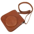 thumbnail image 3 of Estuche de almacenamiento para cámara, estuche de PU para cámara, estuche para cámara para Fujifilm Instax, bolso para cámara vintage, diseño fácil de usar, 3 of 12