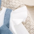 thumbnail image 7 of Tiijoy Baby Girls Bow Floral Embroidery Long Sleeve Jumpsuit Romper with Headband, Sizes 9-12 Months, 7 of 7