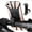 Black, variant on Bicycle Phone Holder, 360° Rotatable Silicone Bicycle Phone Holder, Adjustable Bicycle Motorcycle Phone Holder, Universal Handlebar for Bicycles, Motorcycles, Scooters, Strollers