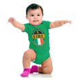 thumbnail image 4 of St Patricks Day Eire Ireland Flag Romper Boys or Girls Infant Baby Brisco Brands 6M, 4 of 7