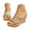 Gold, variant on Sparkly Wedge Sandals for Women Platform Slip on Dress Slide Shoes Open Toe High Top Outdoor Wedges Sandal Size 8 Silver