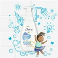 thumbnail image 4 of Dove Kids Care Foaming Liquid Body Wash Cotton Candy Hypoallergenic Skin Care for Kids, 13.5 oz, 4 of 9