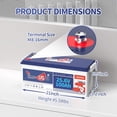 thumbnail image 3 of Timeusb 24V 100Ah LiFePO4 Battery, 2.56kWh Lithium Battery, Built-in 100A BMS, 10-Year Lifetime with Grade A LiFePO4 Cells, Perfect for RV, Camper, Home Energy Storage, Van, Off-Grid, etc, 3 of 8