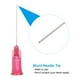 thumbnail image 5 of Agujas de dispensación Uxcell 25G, 102Pcs 1 pulgada Aguja de dispensación de punta roma, Rosa, 5 of 7