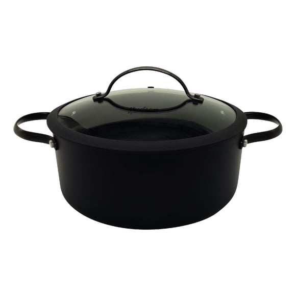 Olla Cacerola Hudson 24 Cm Antiadherente Total Black