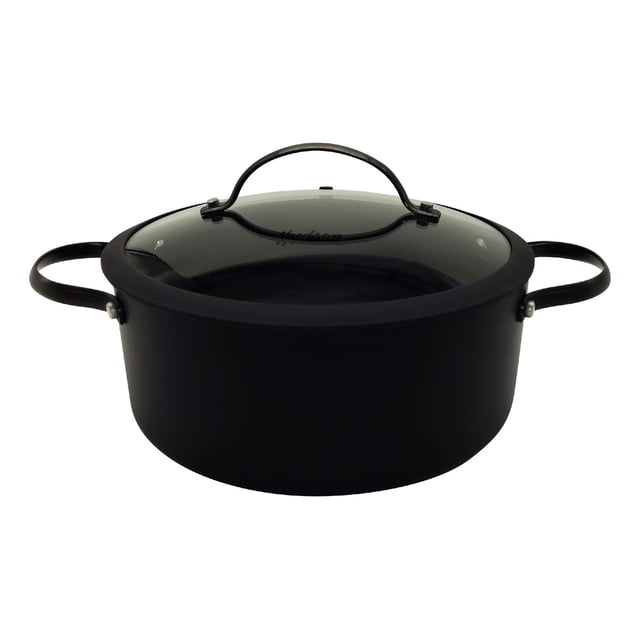 Olla Cacerola Hudson 24 Cm Antiadherente Total Black