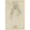 thumbnail image 3 of Denis Auguste Marie Raffet 11x14 Black Modern Framed Museum Art Print Titled - Uniformstudie (1827), 3 of 5