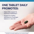thumbnail image 2 of Metagenics Testralin - Testosterone Support for Men 40+* - Estrogen & Testosterone Metabolism Supplement* - with Flax Seed, Green Tea Leaf & Phytosterols- Gluten-Free - 60 Tablets, 2 of 7