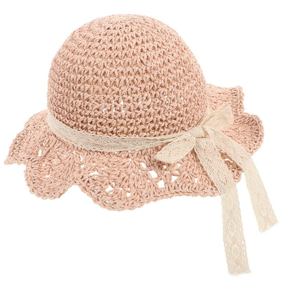 HINTRMENT Children Bucket Hat Pink 1Pcs 11.8x11.8x4.7in