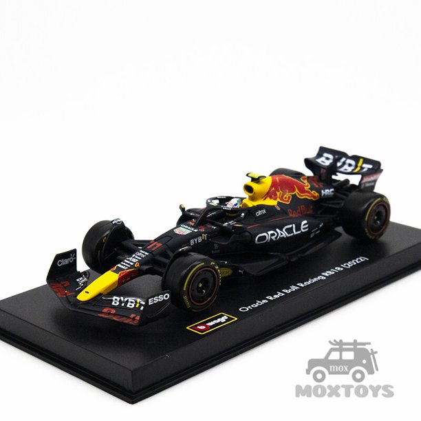 Bburago-modelo de coche de carreras fundido a presión, 1:43, 2022, F1, RB, Honda RB18, RB16, RB16B, #11, Perez /33 Max, pintura blanca turca Fivean unisex